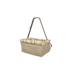 PetSafe Happy Ride Quilted Booster Seat Tan